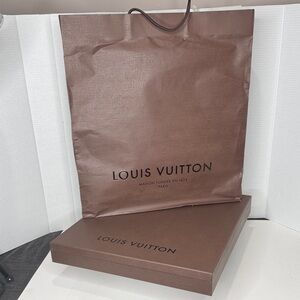 Louis Vuitton Empty Box Brown Classic Vintage & Authentic
